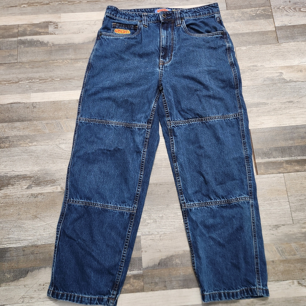 Empyre Relaxed Fit Dark Blue Jeans